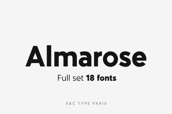 Almarose Font for Creative Projects