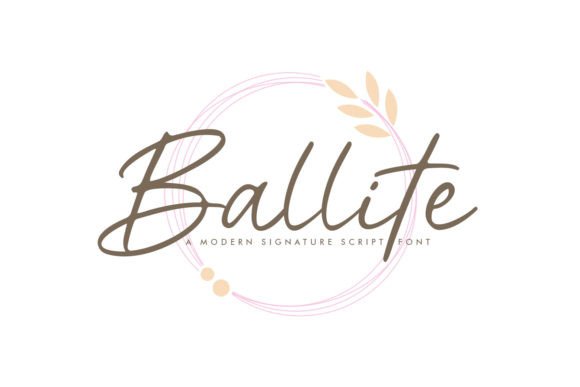 Ballite: A Clean Script Handwritten Font for Modern Web Design