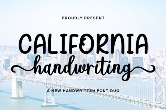 California Handwriting Duo: The Perfect Font for Handmade Sellers and Crafters