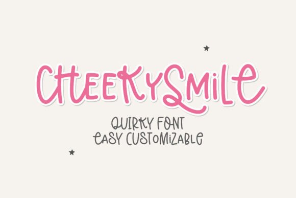 Cheeky Smile: A Script Handwritten Font for Real Branding Work