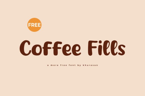 Coffee Fills Font: A Handwritten Display Typeface for Brand Design
