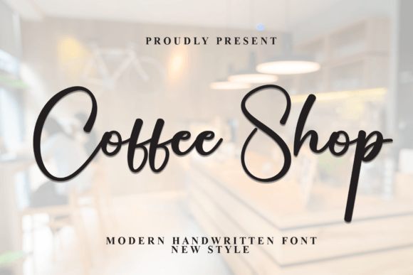 Coffee Shop Font for Elegant Branding