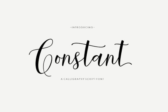 Constant: A Premium Script Font