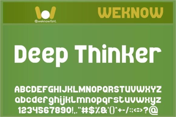 Deep Thinker Sans Serif Font for Campaign Design and Brand Visuals