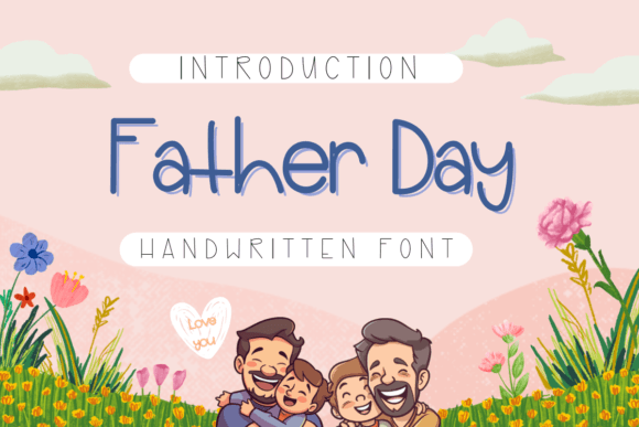 Father Day Font for Business Branding