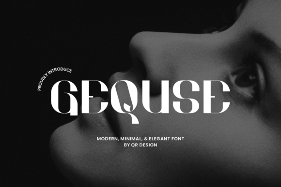 Gequse: A Bold Font for Creative Projects