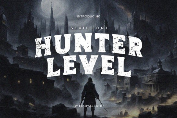 Hunter Level Vintage Serif Font for Polished Digital Branding