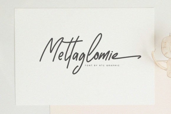 Mettaglomie Font Review