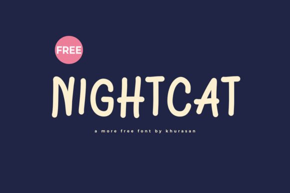 Nightcat: A Script Handwritten Font for Campaigns That Stop the Scroll