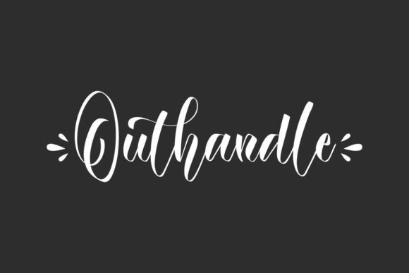 Outhandle Font for Web Design