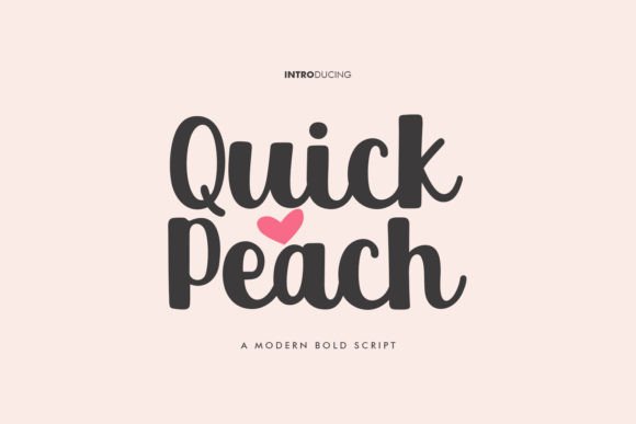 Quick Peach Brings Warmth to Editorial Design and Blog Layouts