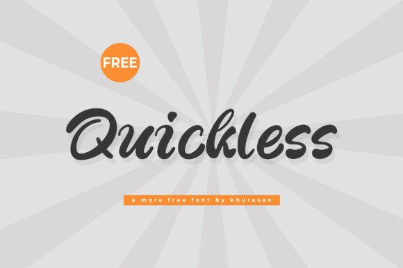 Quickless Font: A Modern Handwritten Typeface for Small Business Branding