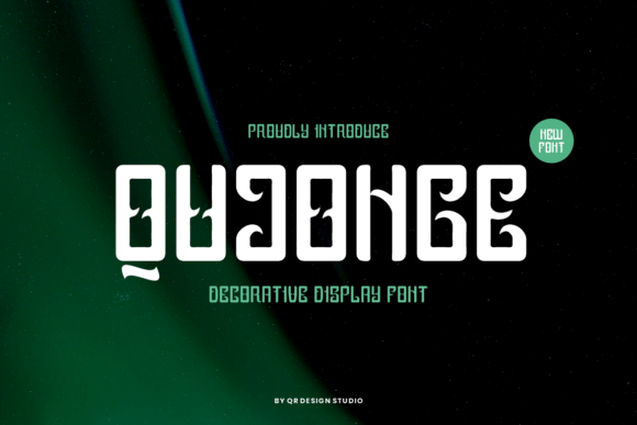 Qujonge Font for Creative Makers