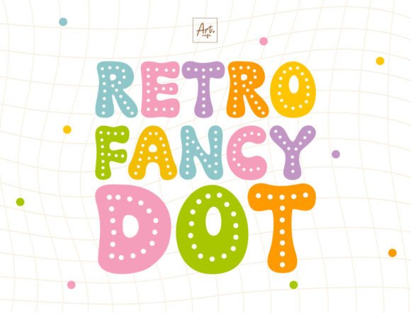 Retro Fancy Dot: A Playful Display Font for Standout Web Headlines