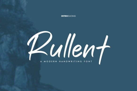 Rullent: The Elegant Script Handwritten Font for Your Brand