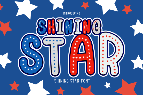 Shining Star Font for Business Branding