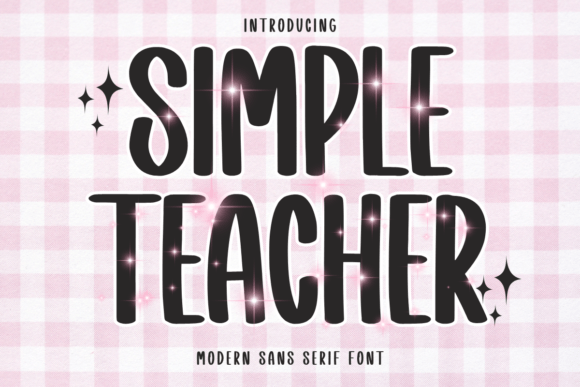 Simple Teacher Font Review for Small Business Branding