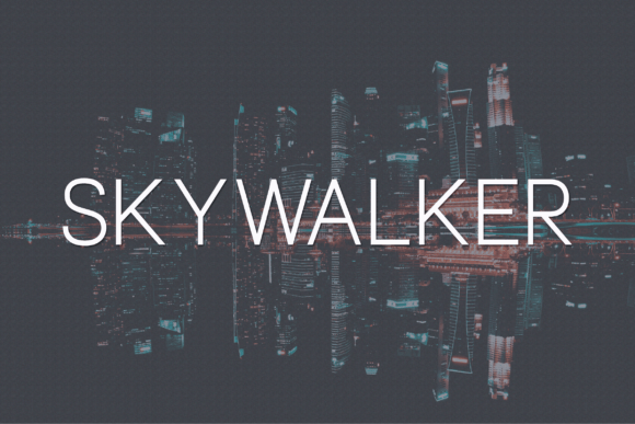 Skywalker Sans Serif for Polished Editorial Design