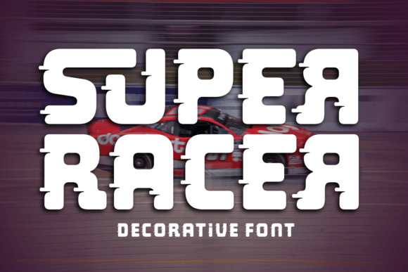 Super Racer Font for Business Branding